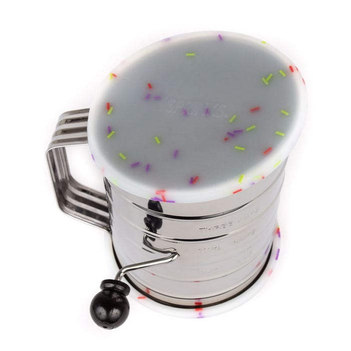 Sprinks Flour Sifter With Handle & Lids