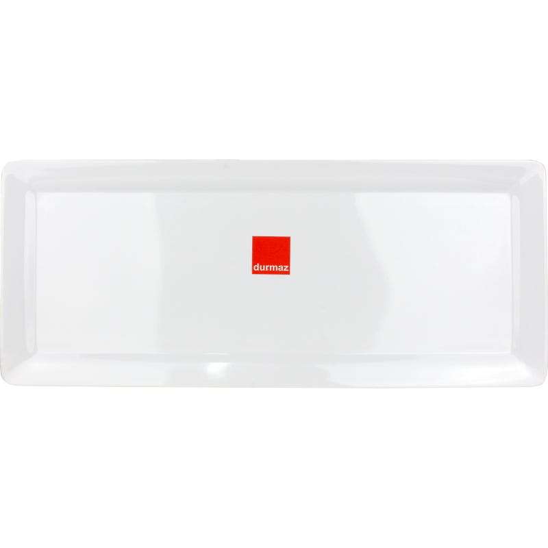 White Rectangular Melamine Platter 48cm x 20cm