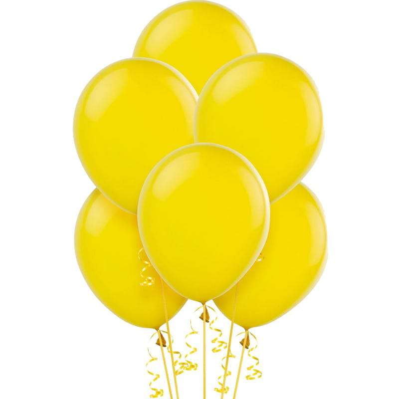 Yellow Balloons 30cm Round (Pack of 100)