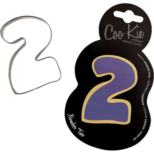 Coo Kie Number 2 Cookie Cutter