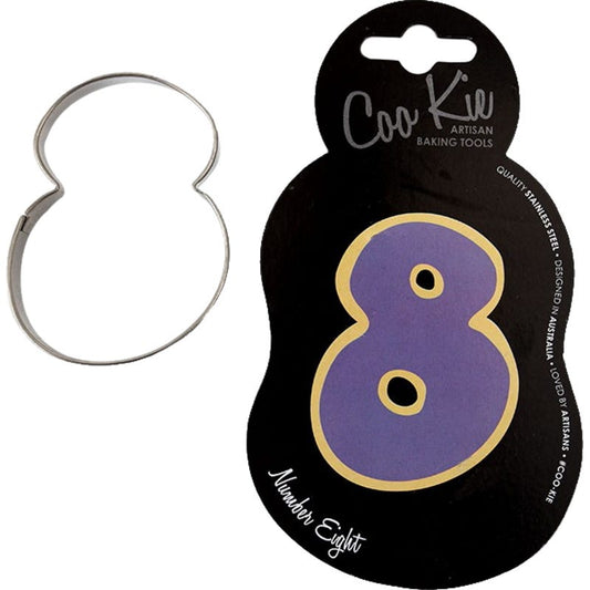 Coo Kie Number 8 Cookie Cutter