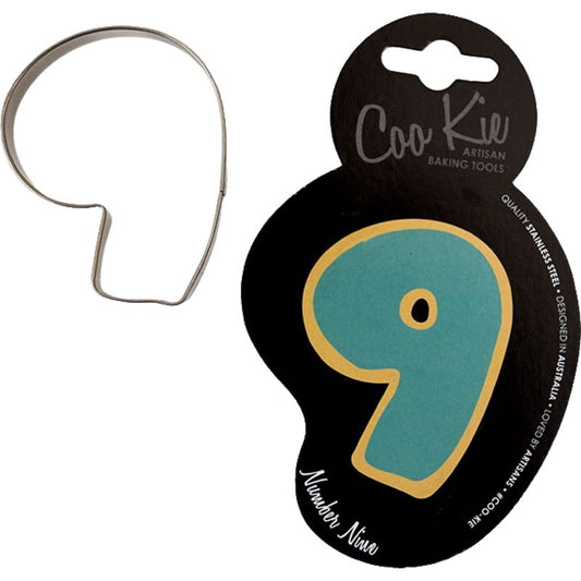 Coo Kie Number 9 Cookie Cutter