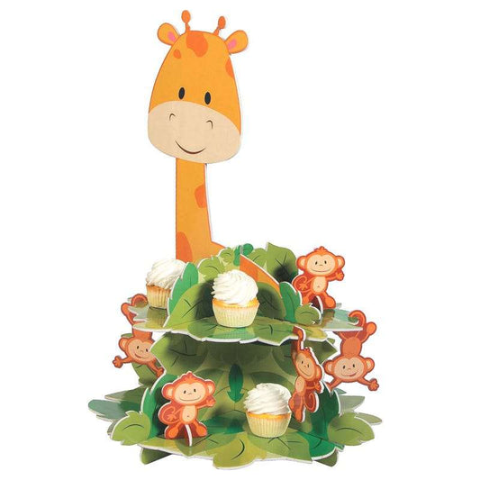 Zoo Animals Cupcake Stand Kit