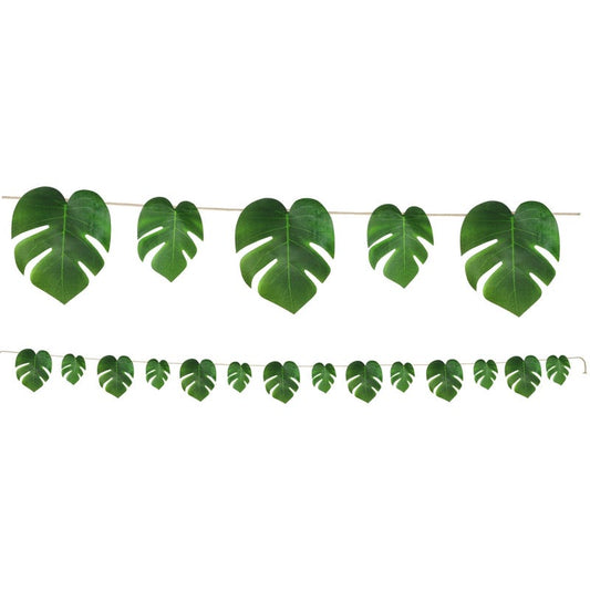 Palm Leaves Garland Banner