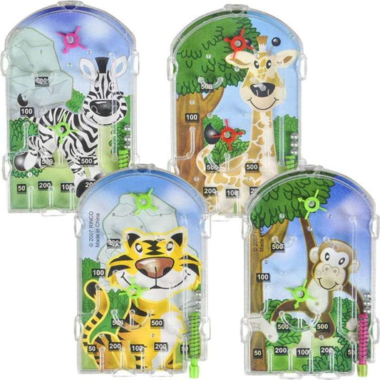 Zoo Animal Pinball Games (Pack of 12)