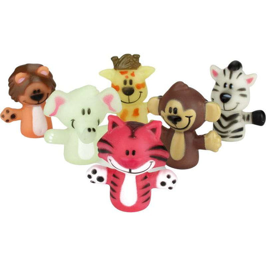 Zoo Animal Finger Puppets (Pack of 12)