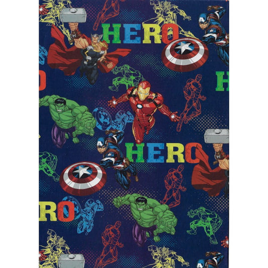 Marvel Avengers Wrapping Paper (1 Sheet)