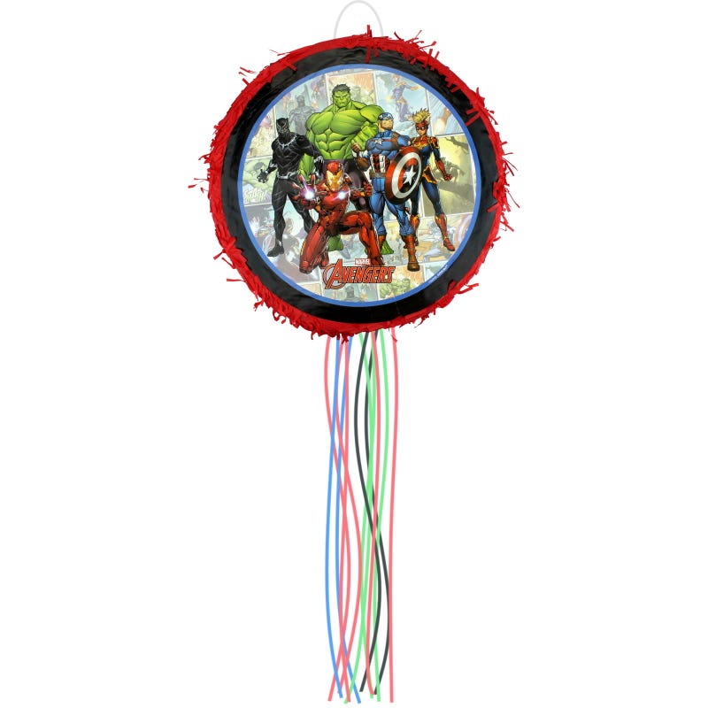 Marvel Avengers Powers Unite Pull String Pinata