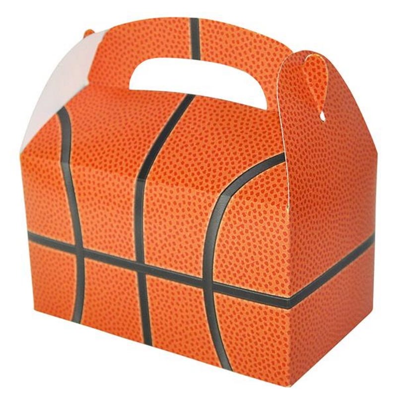 Basketball Lolly/Treat Boxes (Pack of 12)