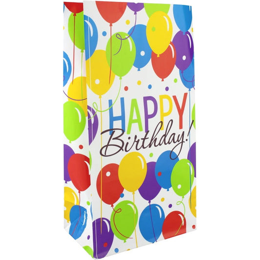 Balloon Bash Paper Favour Bags (Pack of 12)