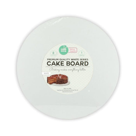 Round White Cake Board 20cm