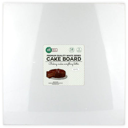 Square White Cake Board 35cm