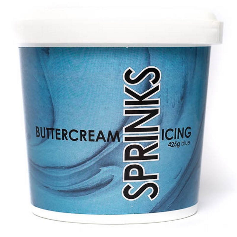 Sprinks Blue Buttercream Icing (425g Tub)