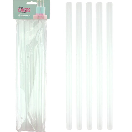 Plastic Cake Dowels 16mm (Pack of 5)