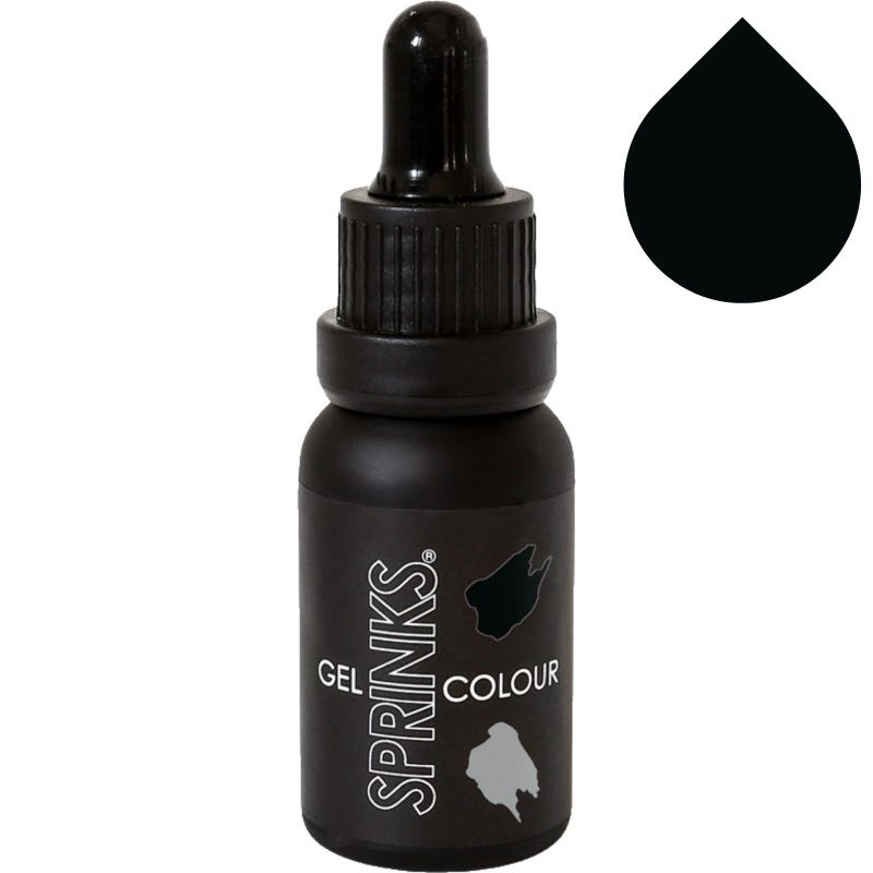 Sprinks Gel Colour Black