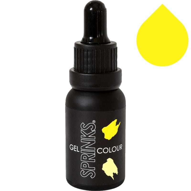 Sprinks Gel Colour Lemon