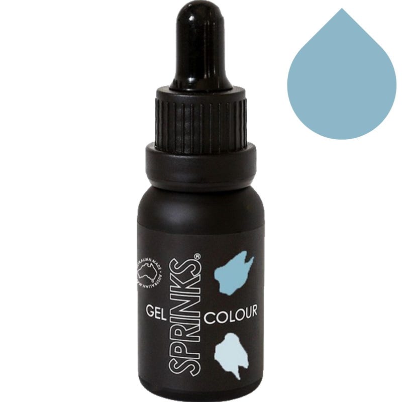 Sprinks Gel Colour Duck Egg Blue