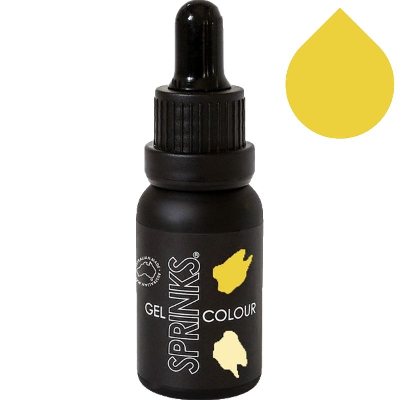 Sprinks Gel Colour Chick Yellow