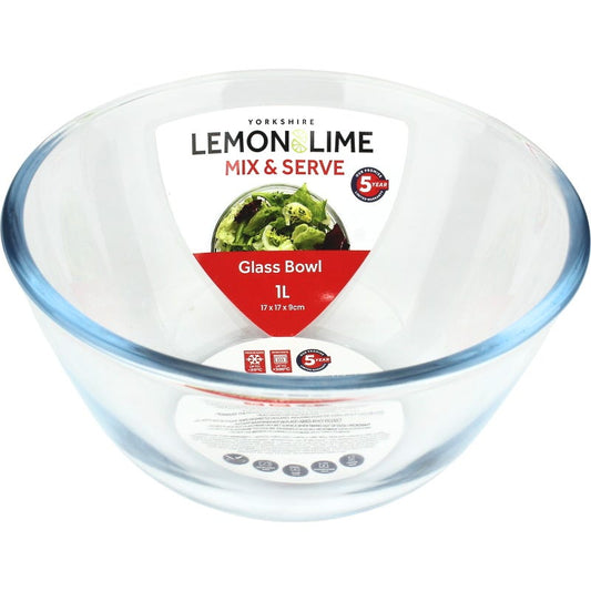 Glass Mixing Bowl 1L