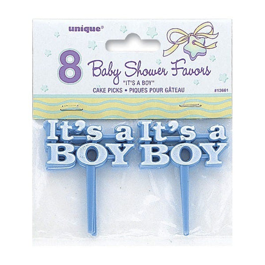 It's a Boy Picks (Pack of 8)