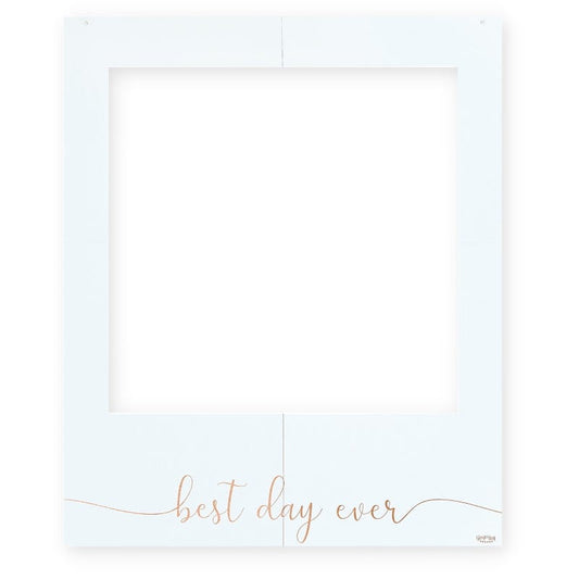 Ginger Ray Botanical Wedding Best Day Ever Photo Frame