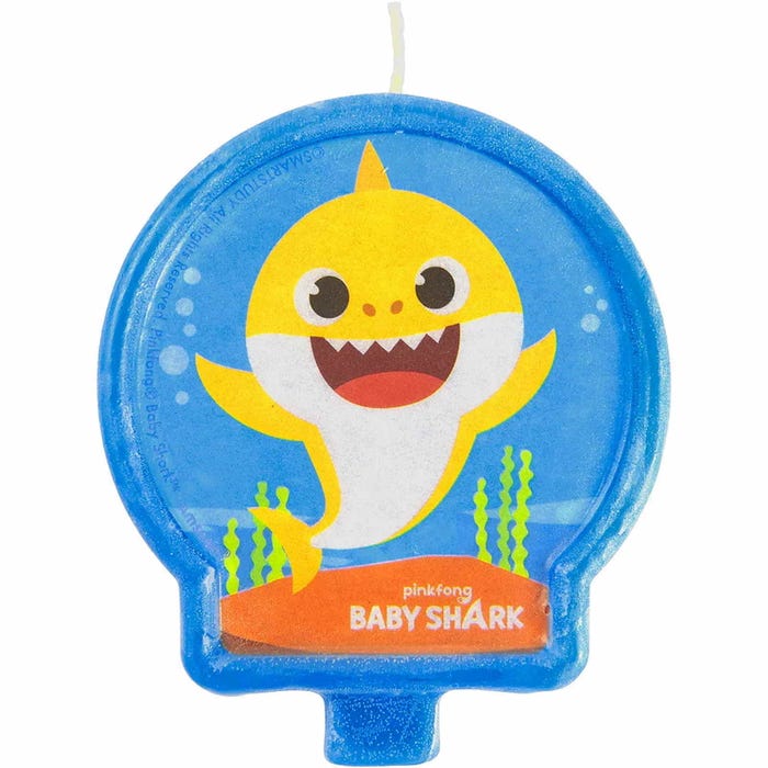 Baby Shark Birthday Candle