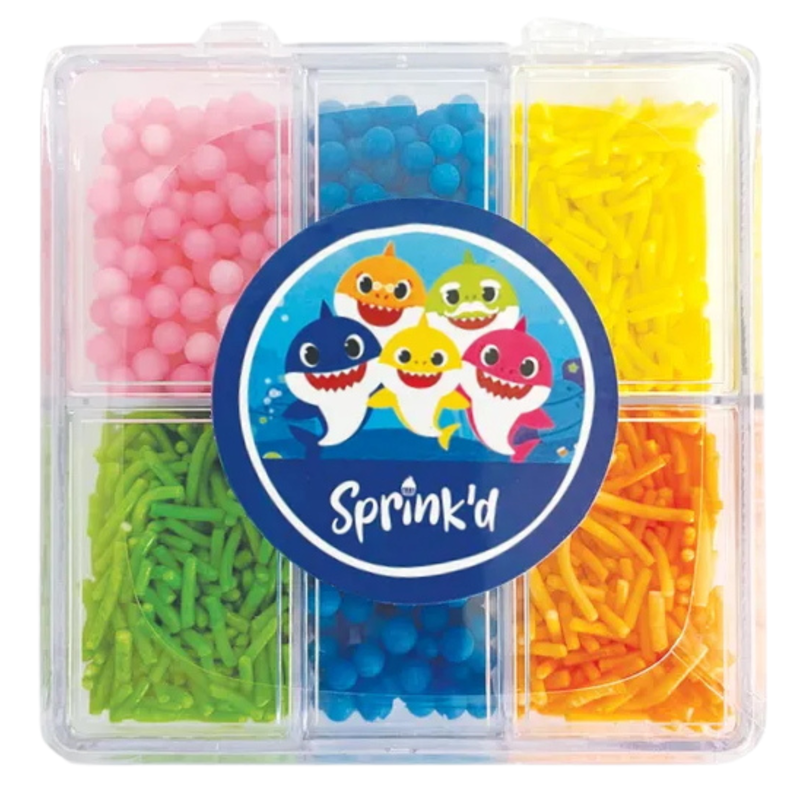 Sprink'd Baby Shark Sprinkle Decorating Kit