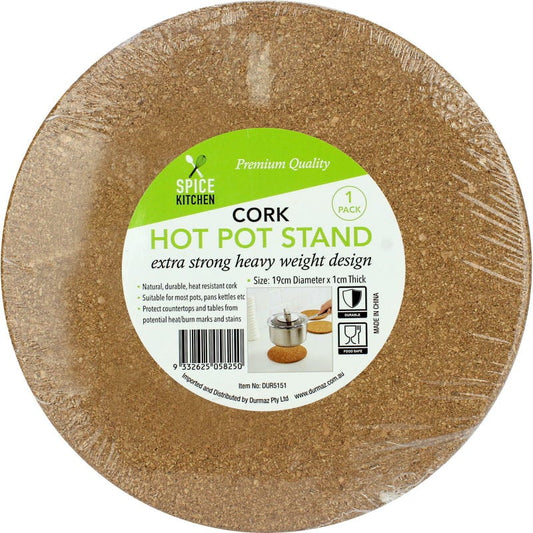 Round Cork Trivet 19cm