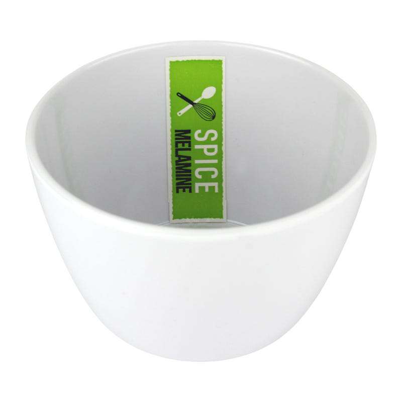 White Round Melamine Side Bowl 10cm