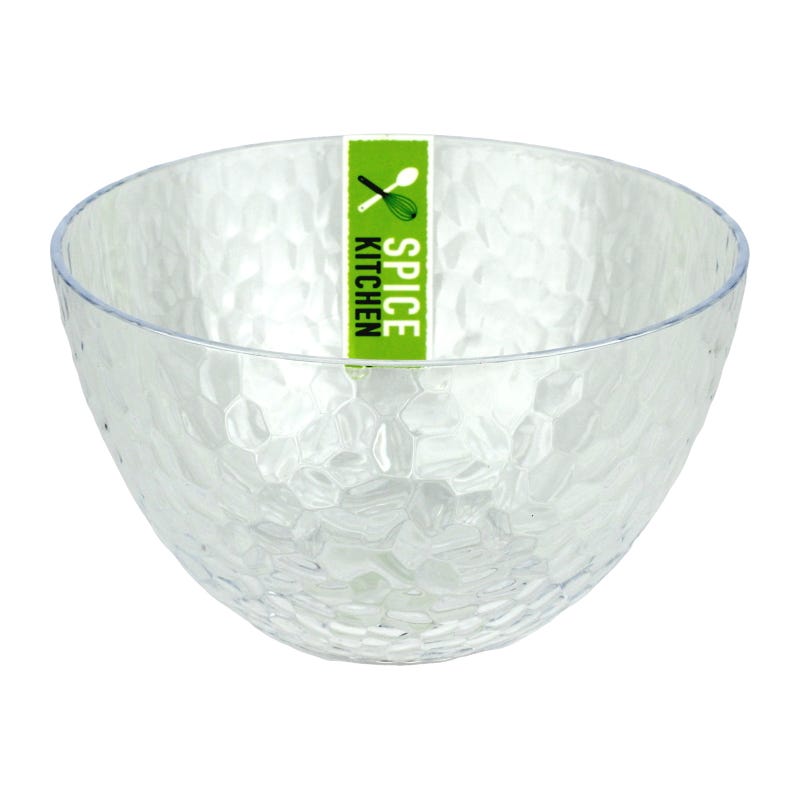 Ripple Style Small Plastic Bowl 14.5cm