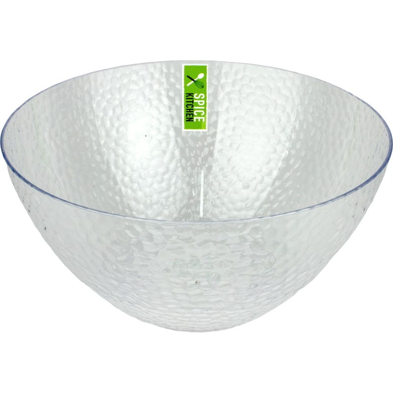 Ripple Style Large Plastic Bowl 25.5cm