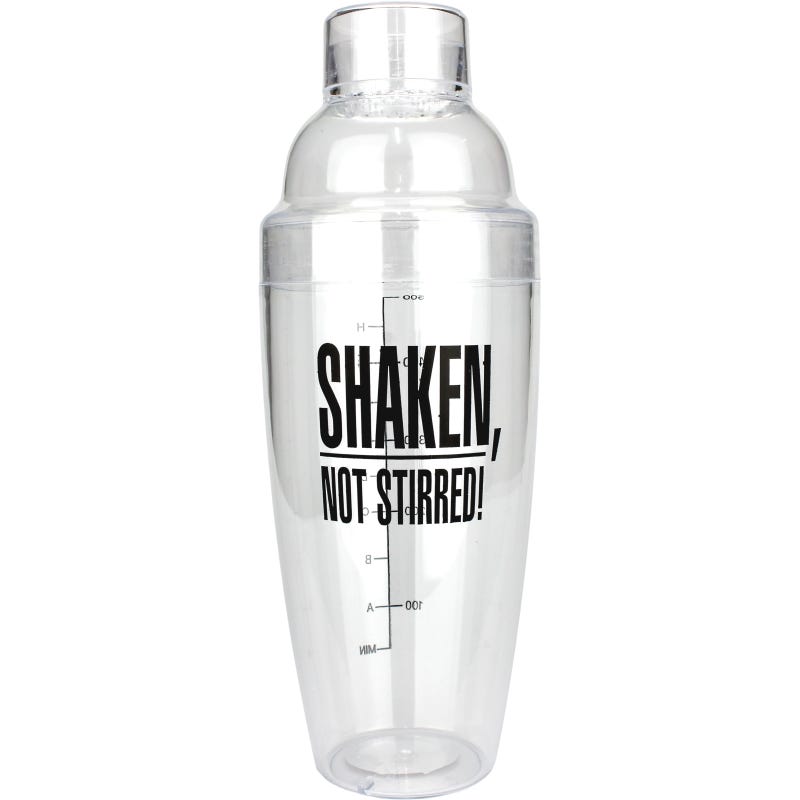 Plastic Cocktail Shaker 500ml