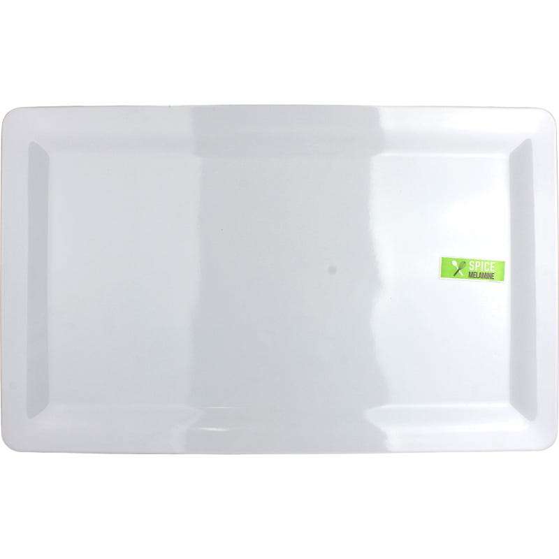 White Rectangular Melamine Platter 48.5cm x 30cm