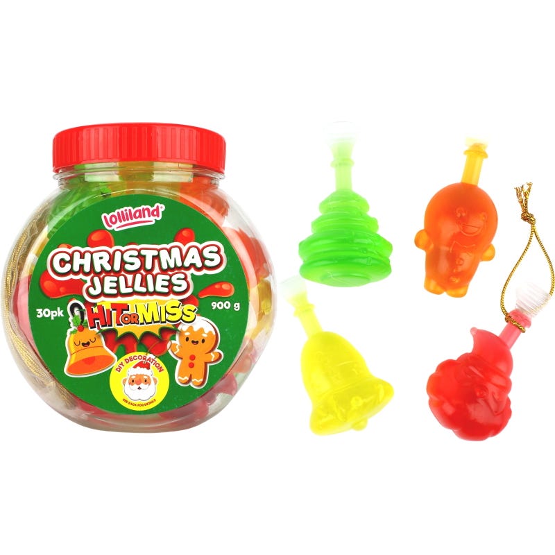 Christmas Fruit Jellies (Pack of 30)