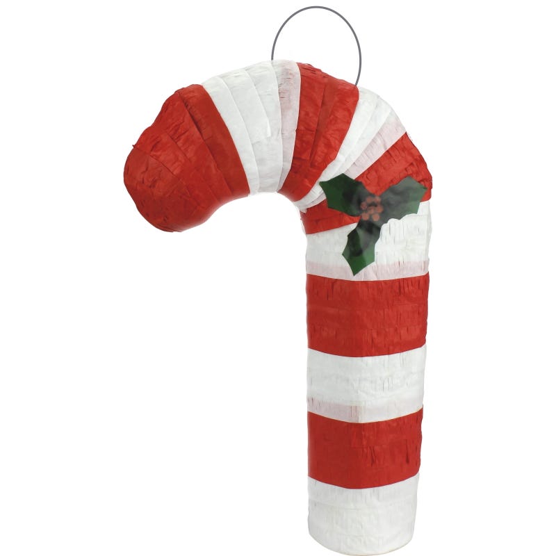 Candy Cane Pinata 43cm