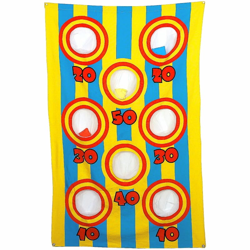 Carnival Bean Bag Toss Game