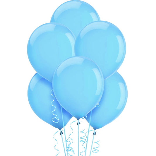 Light Blue Balloons 30cm (Pack of 20)