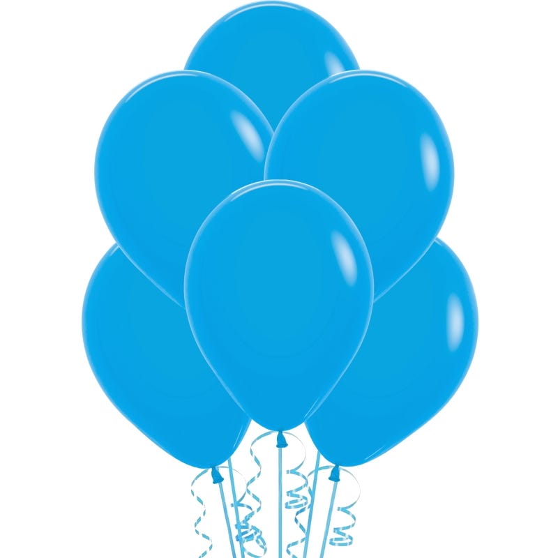 Blue Balloons 30cm (Pack of 18)