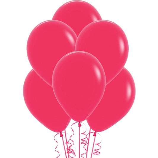 Raspberry Balloons 30cm (Pack of 18)