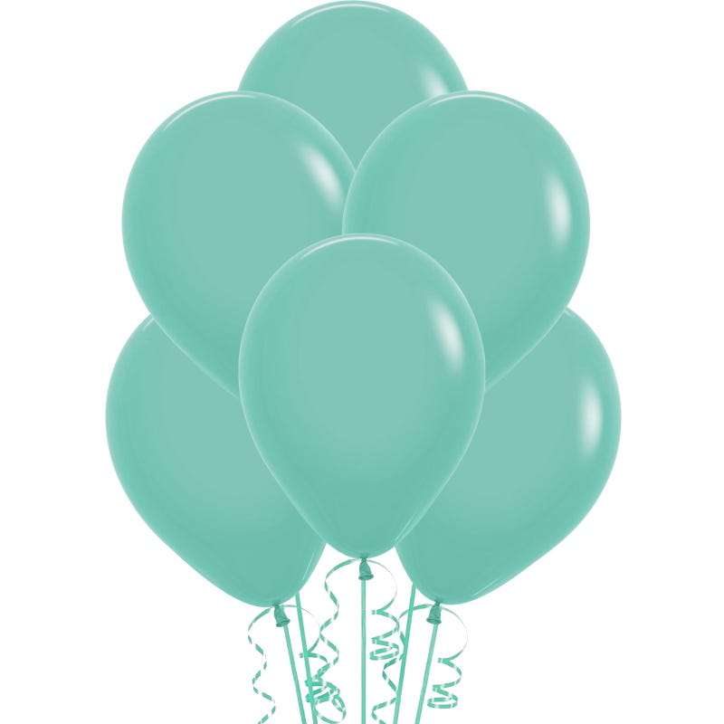 Turquoise Balloons 30cm (Pack of 18)