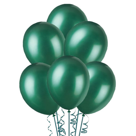 Evergreen Pearl Latex Balloons 30cm (Pack of 50)