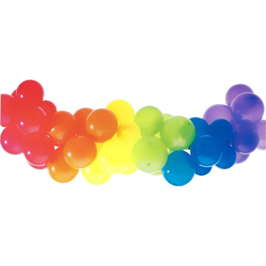 Rainbow Balloon Garland Kit