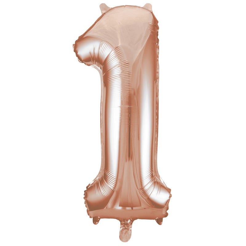 Rose Gold Foil 1 Balloon 86cm