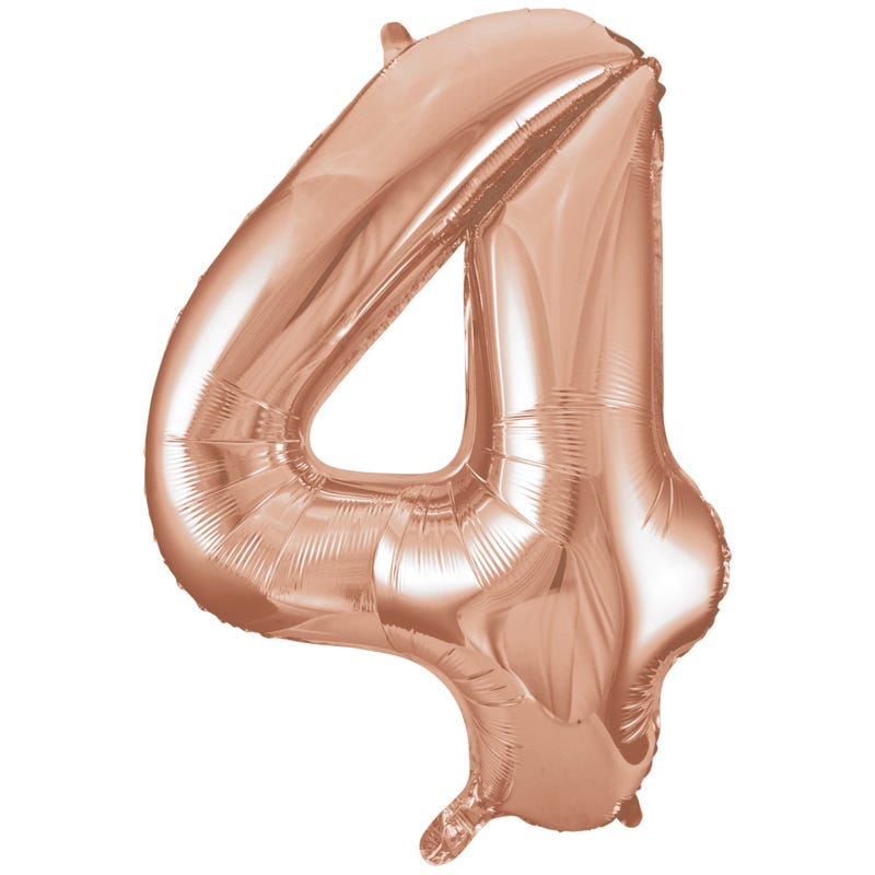 Rose Gold Foil 4 Balloon 86cm