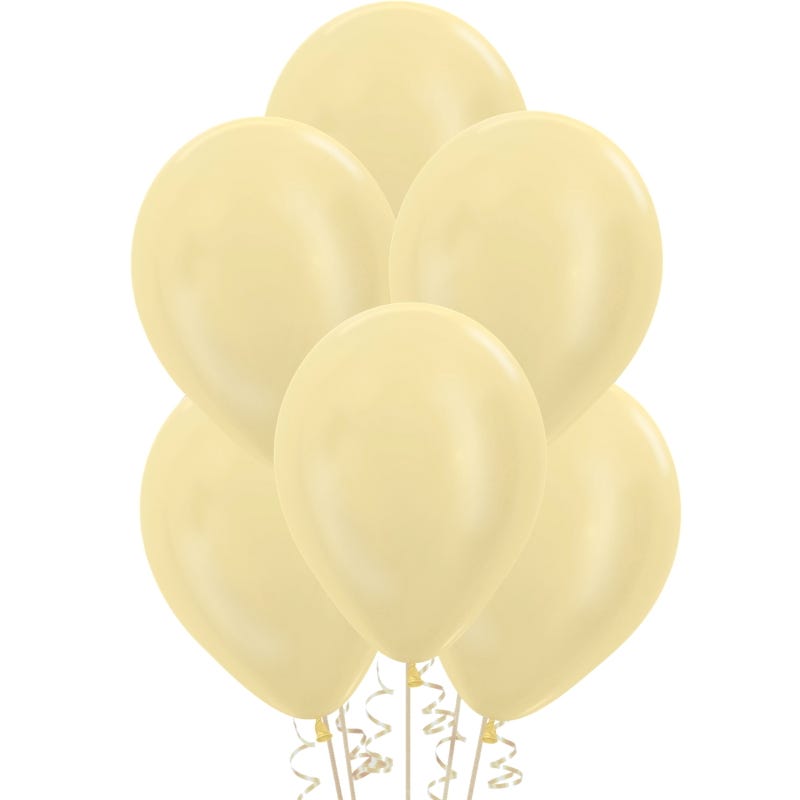 Cream Pearl Balloons 30cm (Pack of 25)