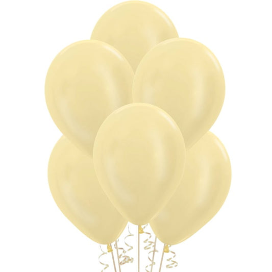 Cream Pearl Balloons 30cm (Pack of 25)