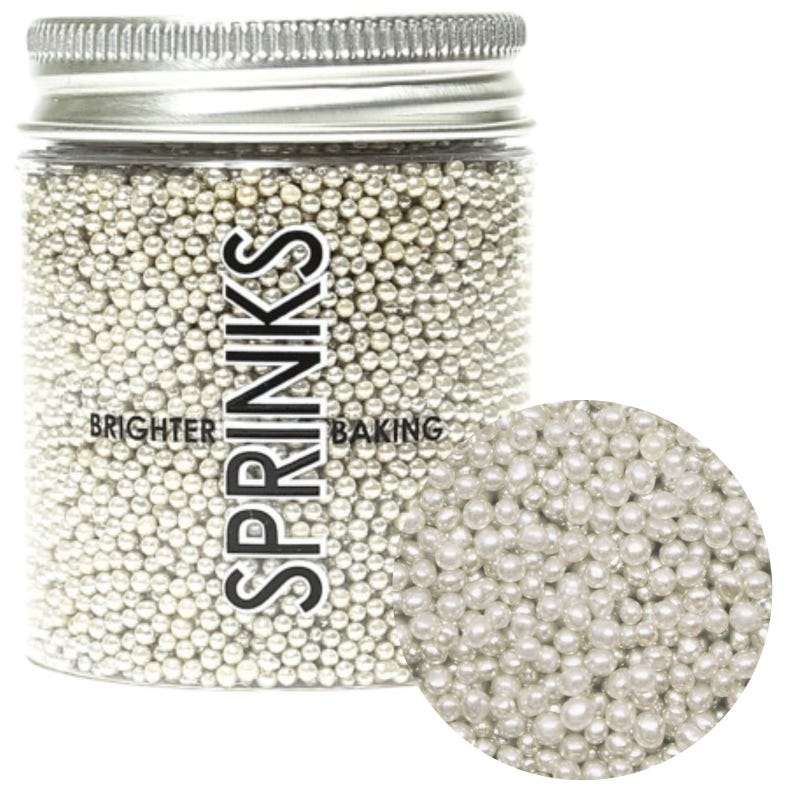 Sprinks Silver Cachous 2mm (85g)