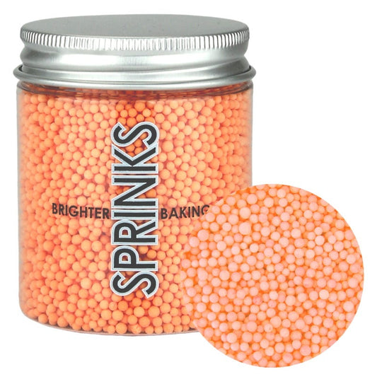 Sprinks Pastel Peach Nonpareils (65g)