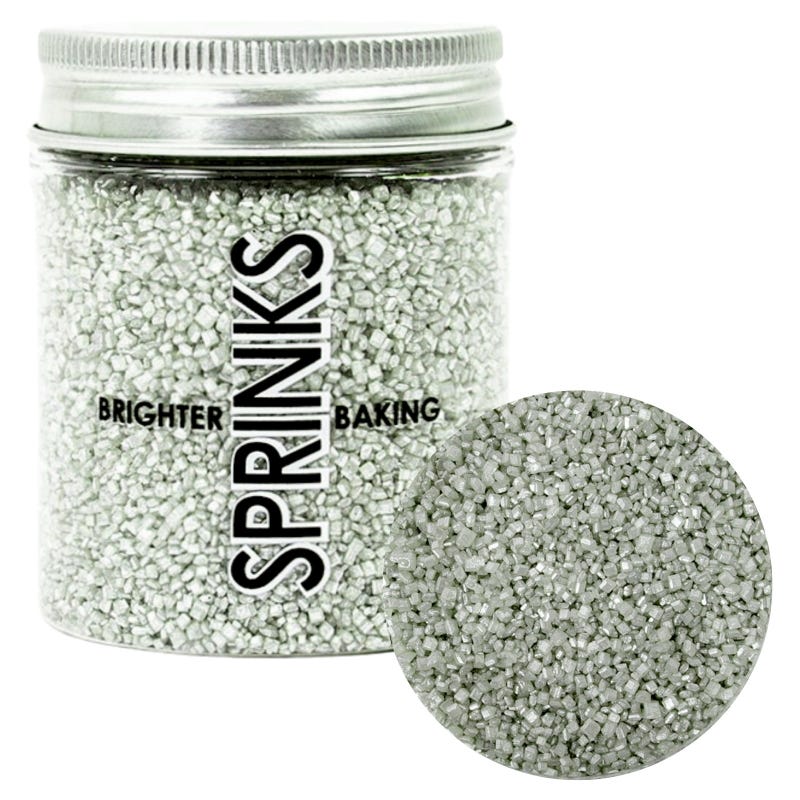 Sprinks Silver Sanding Sugar (85g)