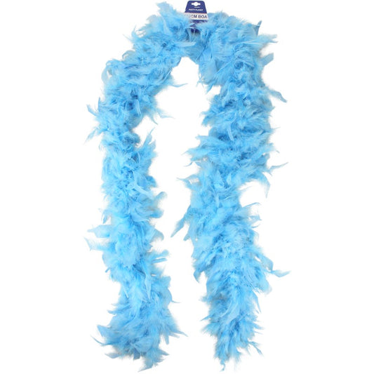 Sky Blue Feather Boa